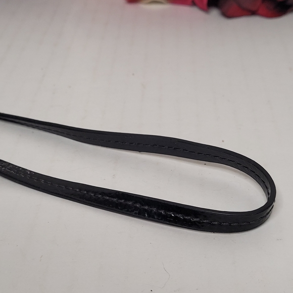 Coach Signature Corner Zip Wristlet With Black Jacquard Fabric Graphics - Picture 6 of 6